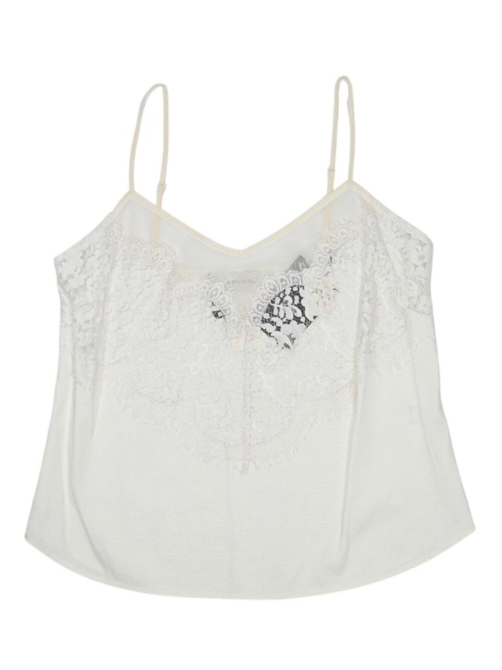 LOVER The Label Vee Vee Camisole in White
